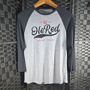 Blake Shelton's Ole Red Est. 2017 Orlando Florida Gray & Black Men's Large Shirt